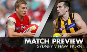 AFL Betting Tips - Sydney v Hawthorn