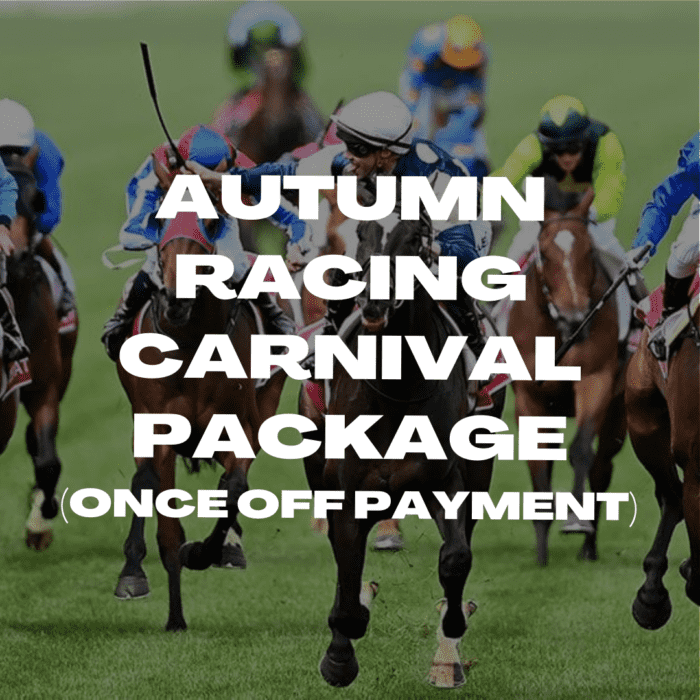 Autumn Racing Carnival 2024 Horse Racing Tips